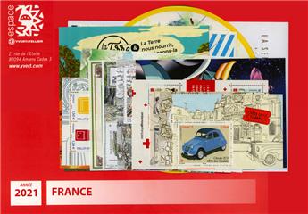 nr. 5459/5544 - Stamp France Year set (2021)