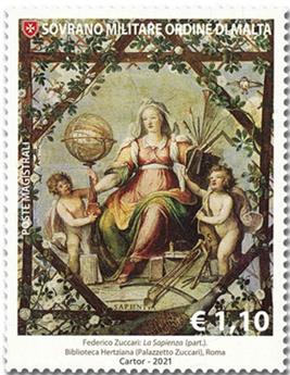 n° 1616/1618 - Timbre ORDRE de MALTE Poste