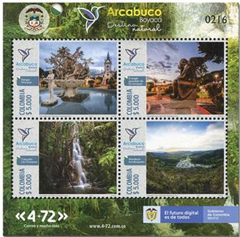 n° 2379/2382 - Timbre COLOMBIE Poste
