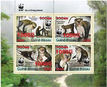 n° 8791/8794  - Timbre GUINEE-BISSAU Poste