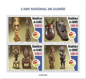 n° 10604/10607  - Timbre GUINEE Poste