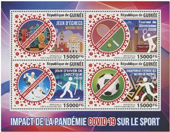 n° 11056/11059  - Timbre GUINEE Poste