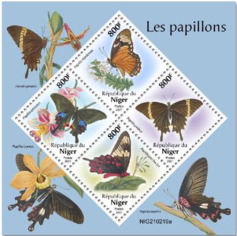 n° 6218/6221  - Timbre NIGER Poste