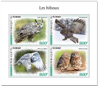 n° 3341/3344  - Timbre TCHAD Poste