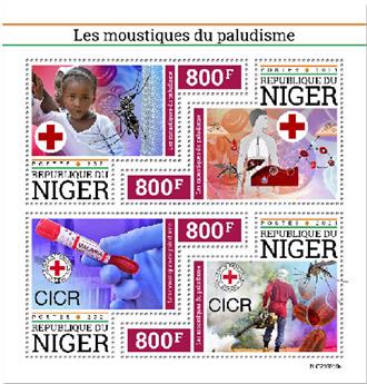 n° 6434/6437  - Timbre NIGER Poste