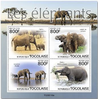 n° 7939/7942  - Timbre TOGO Poste