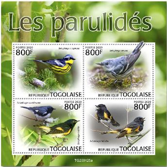 n° 7999/8002  - Timbre TOGO Poste