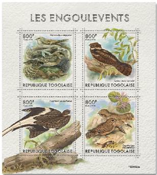 n° 9357/9360  - Timbre TOGO Poste
