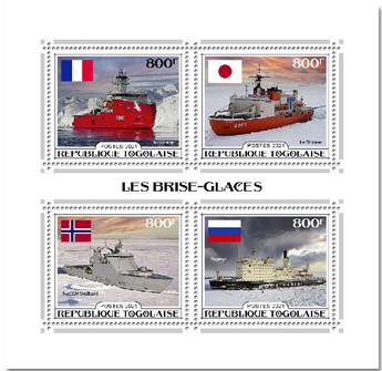 n° 9437/9440  - Timbre TOGO Poste