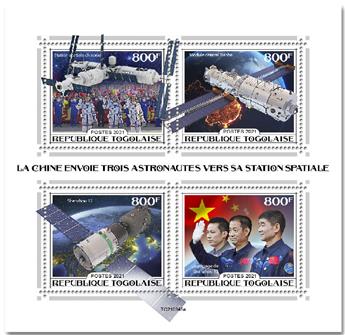 n° 9457/9460  - Timbre TOGO Poste