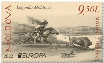 n°1039/1040 - Timbre MOLDAVIE Poste (EUROPA)