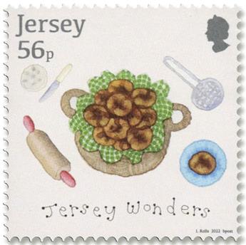 n°2671/2676 + le n° 2670 - Timbre JERSEY Poste