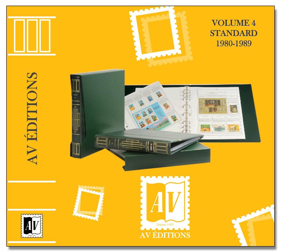 Album FRANCE Vol. 4 Standard : 1980-1989 - AV EDITIONS®