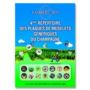 13e répertoire des plaques de muselets du champagne (LAMBERT)