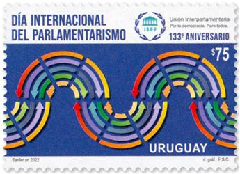 n° 3082 - Timbre URUGUAY Poste