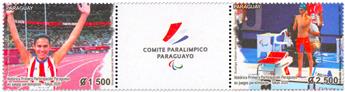 n° 3329/3330 - Timbre PARAGUAY Poste