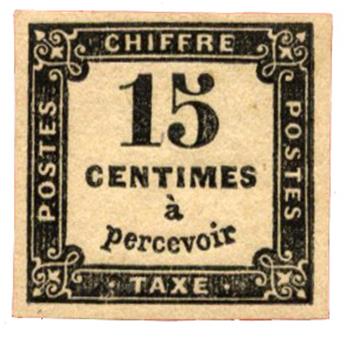 n°3* - Timbre FRANCE Taxe