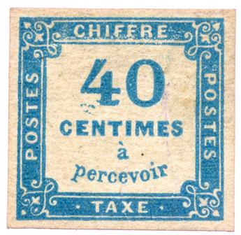 n°7(*) - Timbre FRANCE Taxe