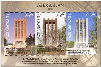n° 264 - Timbre AZERBAIDJAN Blocs et feuillets