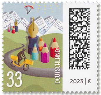 n° 3513 - Timbre ALLEMAGNE FEDERALE Poste