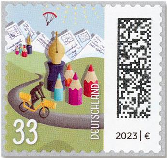 n° 3518 - Timbre ALLEMAGNE FEDERALE Poste