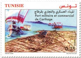 n° 1945 - Timbre TUNISIE Poste