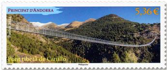 n° 904 - Timbre ANDORRE Poste
