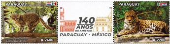 n° 3343/3344 - Timbre PARAGUAY Poste