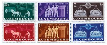 Luxembourg : n°443/448**
