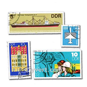 ALLEMAGNE : pochette de 200 timbres (Oblitérés)