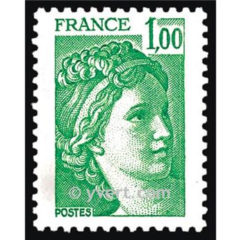 n° 1973 -  Selo França Correios
