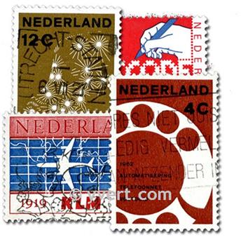 PAYS BAS : pochette de 200 timbres (Oblitérés)