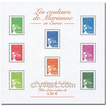 nr. 45 -  Stamp France Souvenir sheets