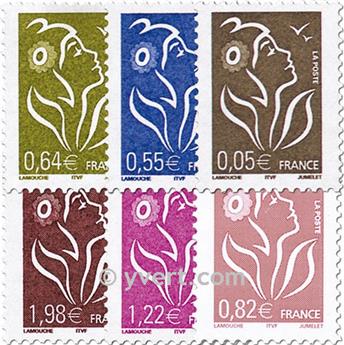 n° 3754/3759 -  Timbre France Poste