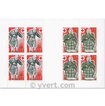 nr. 2026 -  Stamp France Red Cross Booklet Panes