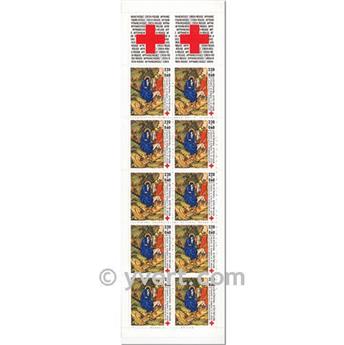 nr. 2036 -  Stamp France Red Cross Booklet Panes