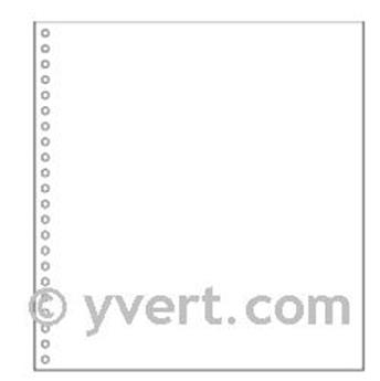 Pages vierges SUPRA : blanc sans cadre (x10)