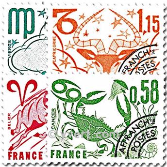 nr. 150/153 -  Stamp France Precancels