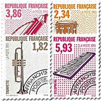 n° 228/231 -  Selo França Pré-obliterados