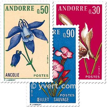 n° 229/231 -  Timbre Andorre Poste