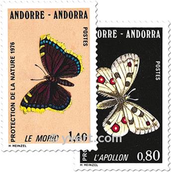 n.o 258/259 -  Sello Andorra Correos