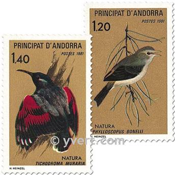 n° 294/295 -  Timbre Andorre Poste