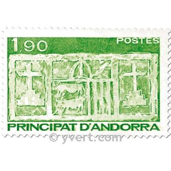 n° 356/357 -  Selo Andorra Correios