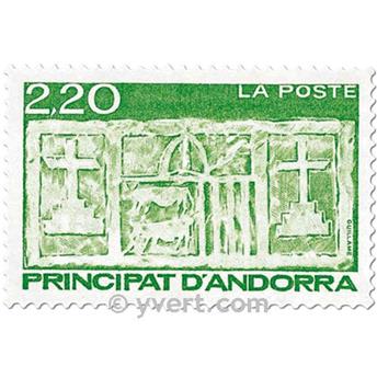 n° 410/411 -  Timbre Andorre Poste