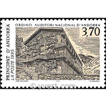 n° 460 -  Timbre Andorre Poste