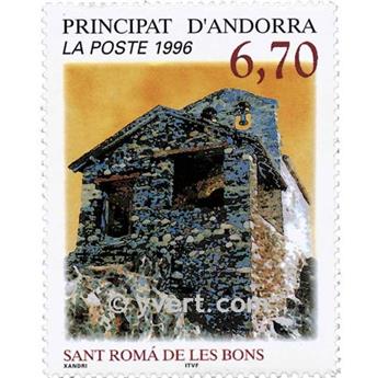 n° 482 -  Timbre Andorre Poste