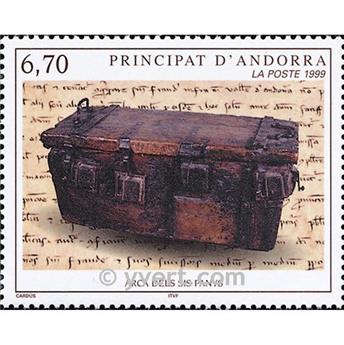n° 523 -  Timbre Andorre Poste