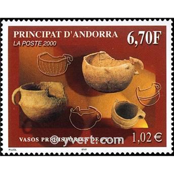 n° 538 -  Timbre Andorre Poste