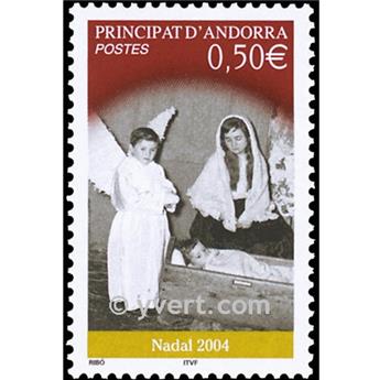 n° 603 -  Timbre Andorre Poste