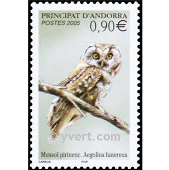 nr. 607 -  Stamp Andorra Mail
